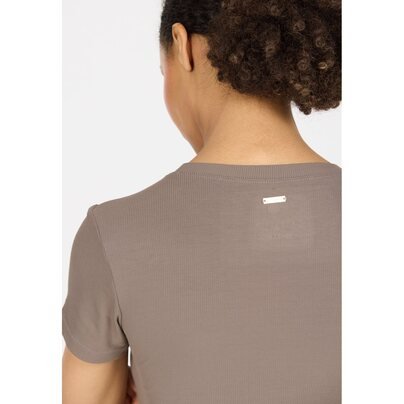Moteriški marškinėliai ATHLECIA Tinashe W Rib S/S Tee 