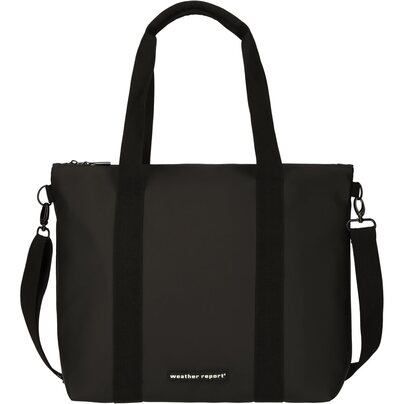 Sportinis krepšys  WEATHER REPORT Bronze PU Tote Bag - Black (One size)