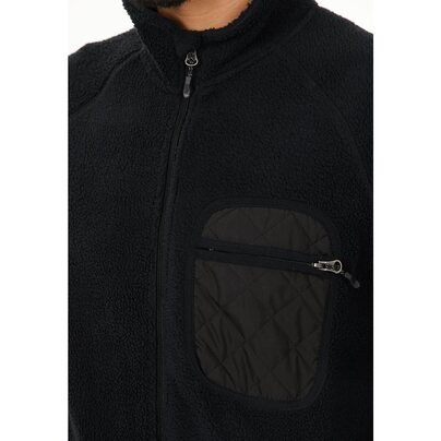 Vyriškas flisinis džemperis WHISTLER Teddy M Fleece Jacket - Black 