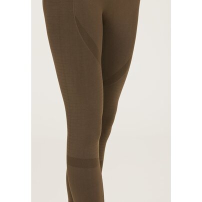 Moteriškos tamprės ATHLECIA: Nagar W Seamless Tights - Olive 