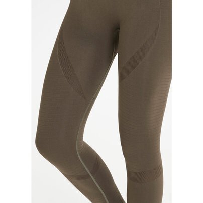 Moteriškos tamprės ATHLECIA: Nagar W Seamless Tights - Olive 