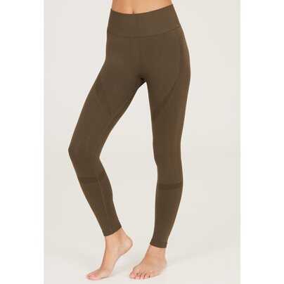 Moteriškos tamprės ATHLECIA: Nagar W Seamless Tights - Olive 