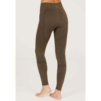 Moteriškos tamprės ATHLECIA: Nagar W Seamless Tights - Olive 