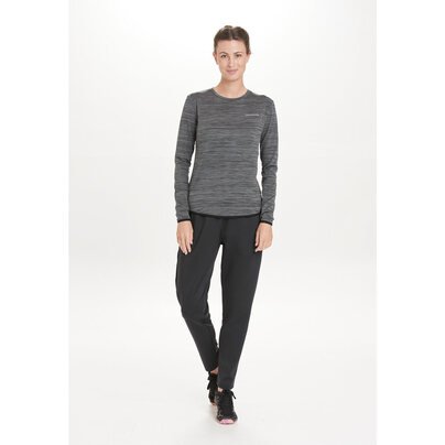 Moteriški marškinėliai ilgomis rankovėmis ENDURANCE Leah W Waffle Melange Loose Fit Tee 