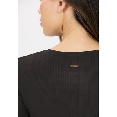 Moteriški marškinėliai ATHLECIA Tinashe W Rib L/S Tee