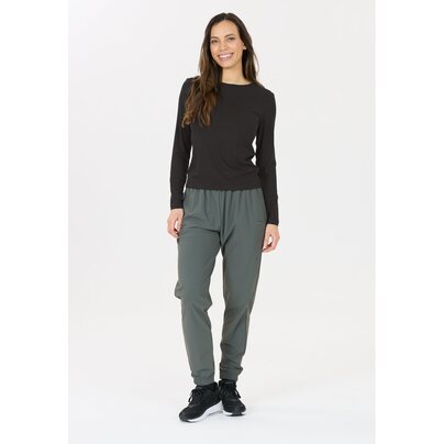 Moteriški marškinėliai ATHLECIA Tinashe W Rib L/S Tee