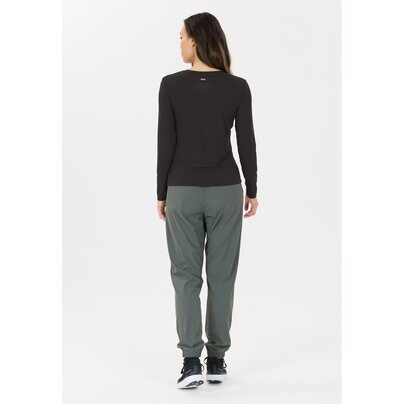 Moteriški marškinėliai ATHLECIA Tinashe W Rib L/S Tee