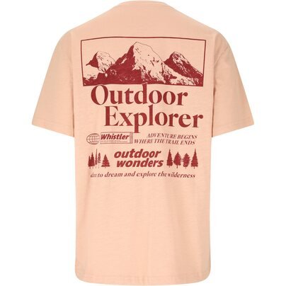 Moteriški marškinėliai WHISTLER Kunta W S-S T-shirt - Rose Dust  1
