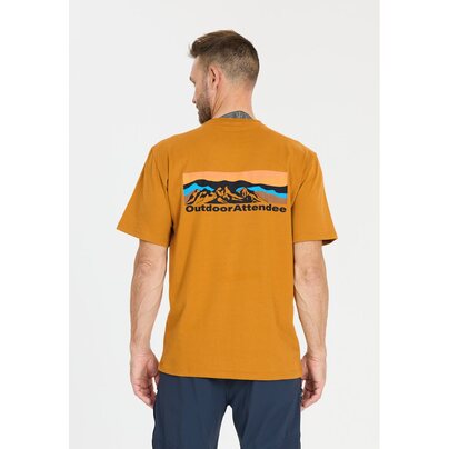 Vyriški marškinėliai WHISTLER Saloma M S-S T-shirt - Buckthorn Brown  3