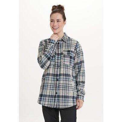 Moteriški marškiniai WHISTLER Milly W Checked Fleece Shirt  1