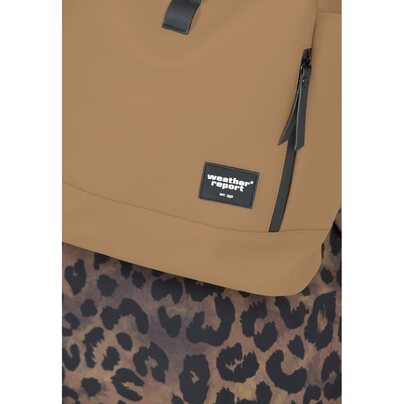 Kuprinė WEATHER REPORT Bronze PU Backpack 