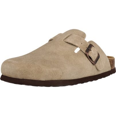 Unisex šlepetės CRUZ Corwin Leather Cork Clog 