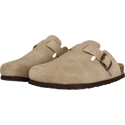 Unisex šlepetės CRUZ Corwin Leather Cork Clog 
